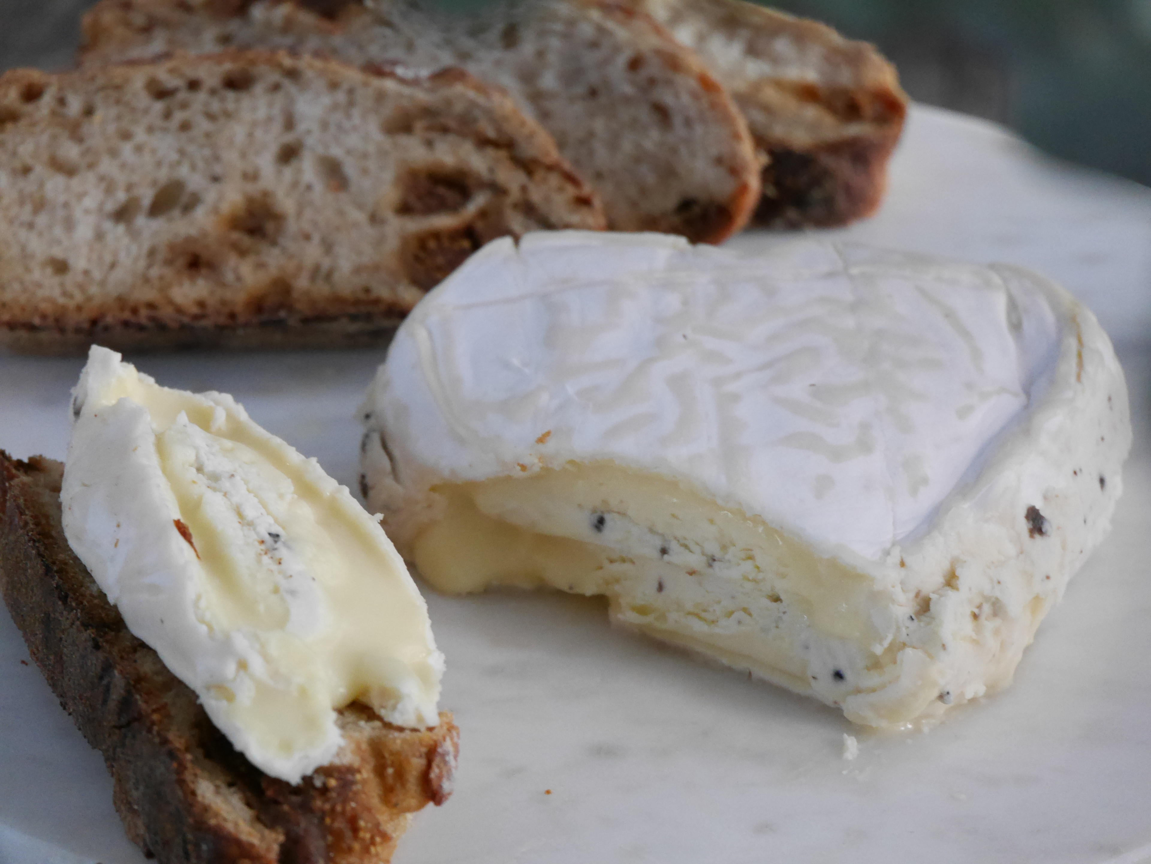 Crème de fromage aux truffes