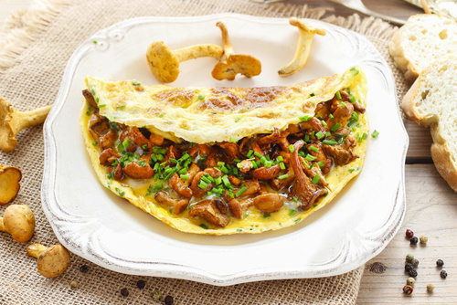 Une omelette gourmande